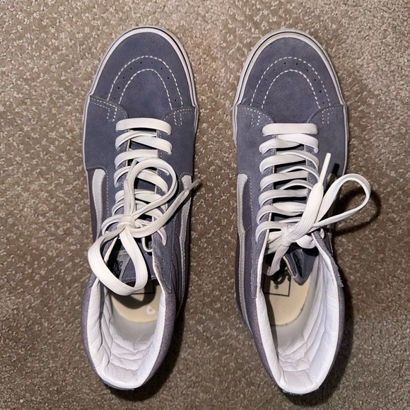 Sk8-Hi Light Blue Vans W9.5/M8 - Picture 3 of 9
